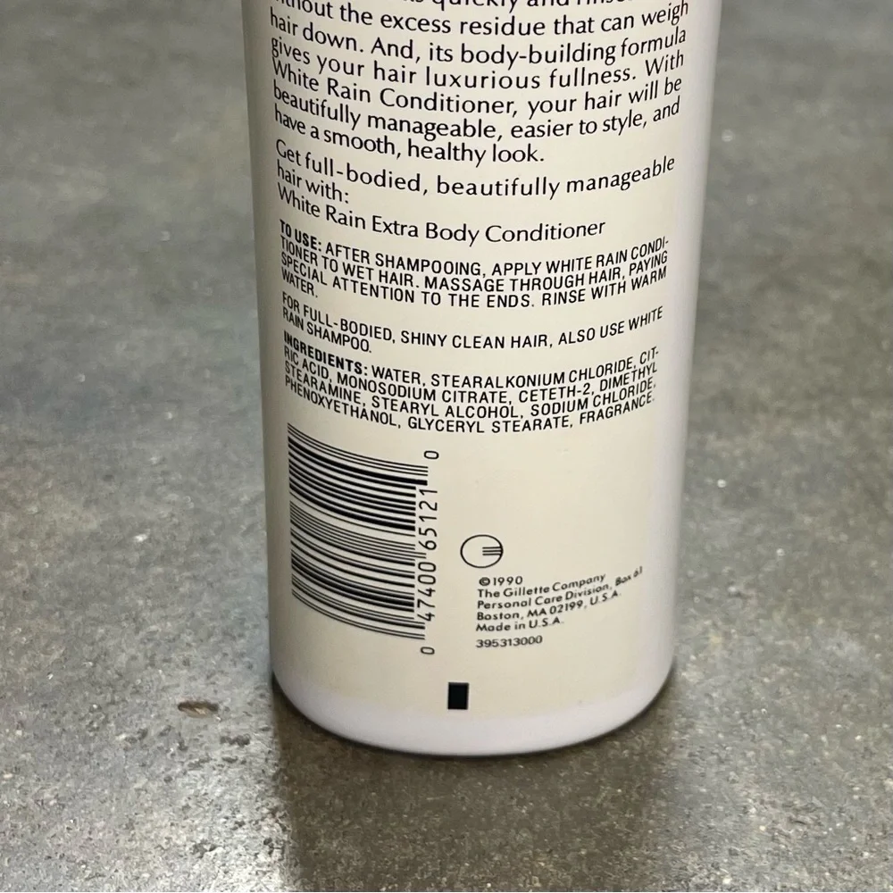 Vintage White Rain Extra Body Conditioner 15 Oz Discontinued USA Made